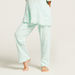 Love Earth Organic Printed T-shirt and Full Length Pyjama Set-Nightwear-thumbnail-2