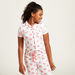 Juniors All-Over Print Short Sleeves Sleepshirt and Pyjama Set-Nightwear-thumbnail-1