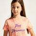 Juniors Printed Short Sleeve T-shirt and Pyjama Set - Set of 2-Nightwear-thumbnail-3
