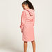 Juniors Embroidered Bathrobe with Hood and Long Sleeves-Towels and Flannels-thumbnail-4