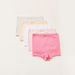 Juniors Solid Boxers with Elasticised Waistband - Set of 5-Panties-thumbnail-0