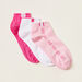 Juniors Printed Ankle-Length Socks - Set of 3-Socks-thumbnail-1