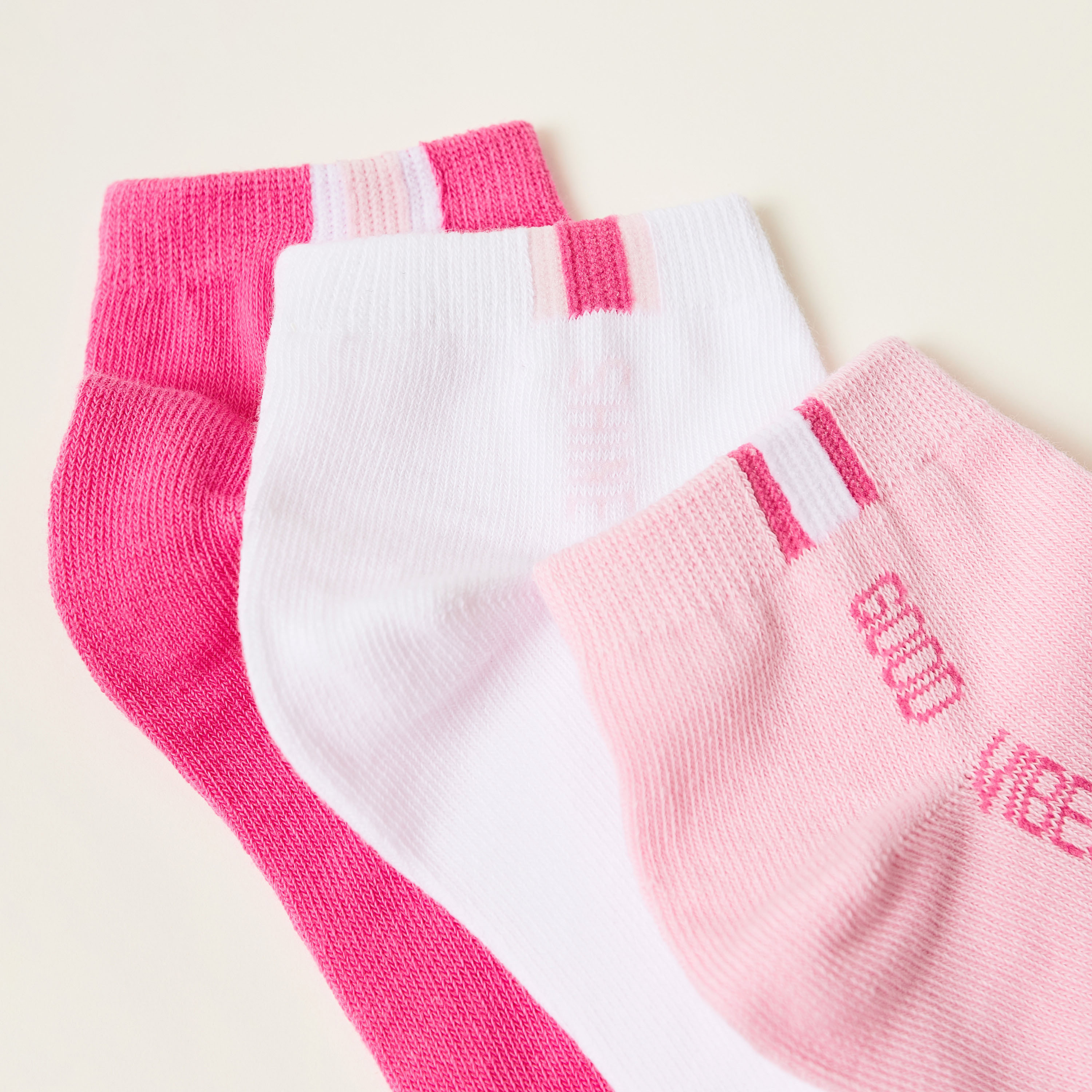 Juniors Printed Ankle-Length Socks - Set of 3-girls-accessories-socks-image-3