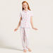 Barbie Print Sleep Shirt and Pyjama Set-Nightwear-thumbnail-1