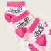 JoJo Siwa Print Ankle-Length Socks - Set of 3-Socks-thumbnail-2