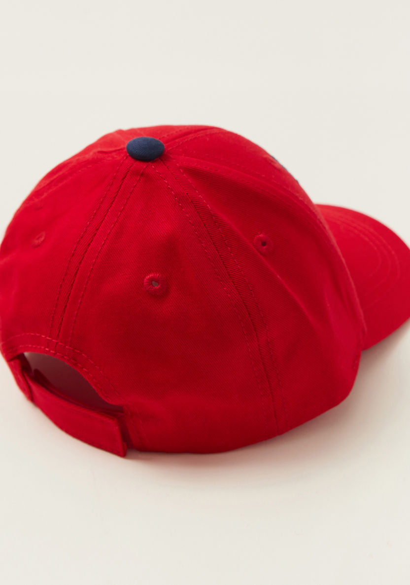Juniors Embroidered Cap with Hook and Loop Closure-Caps-image-3