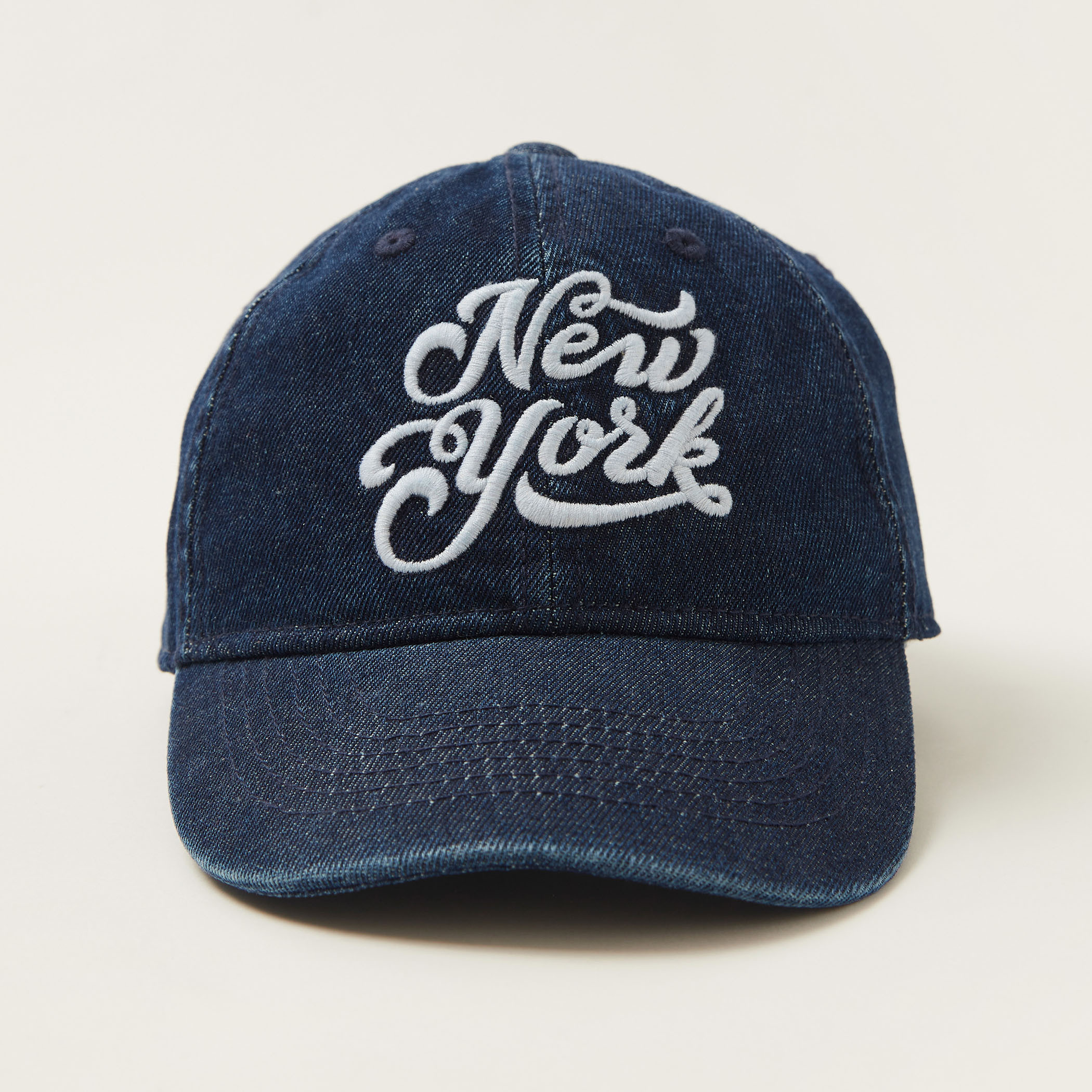 Juniors Embroidered Cap with Hook and Loop Closure-baby-boys-accessories-caps-image-2