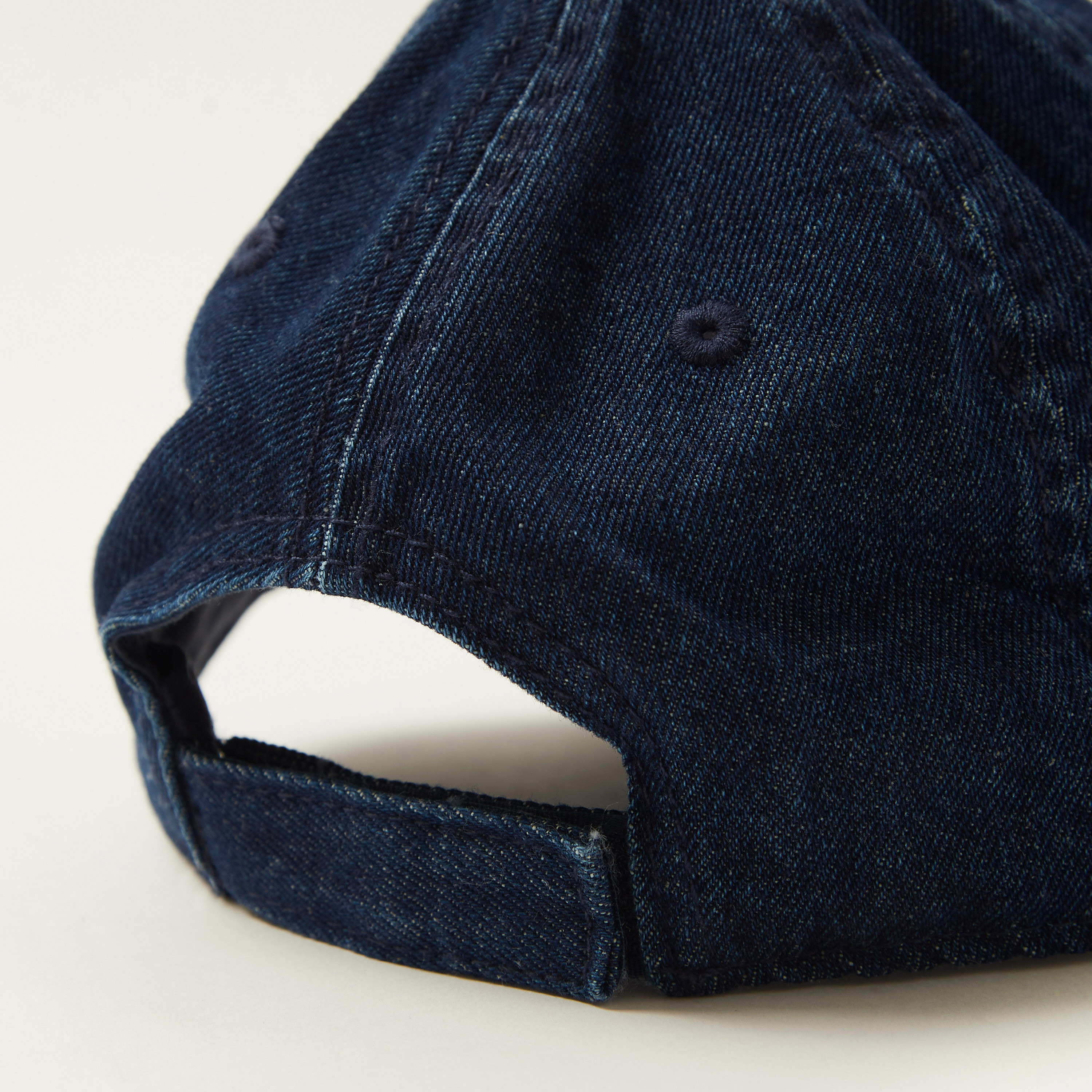 Juniors Embroidered Cap with Hook and Loop Closure-baby-boys-accessories-caps-image-4