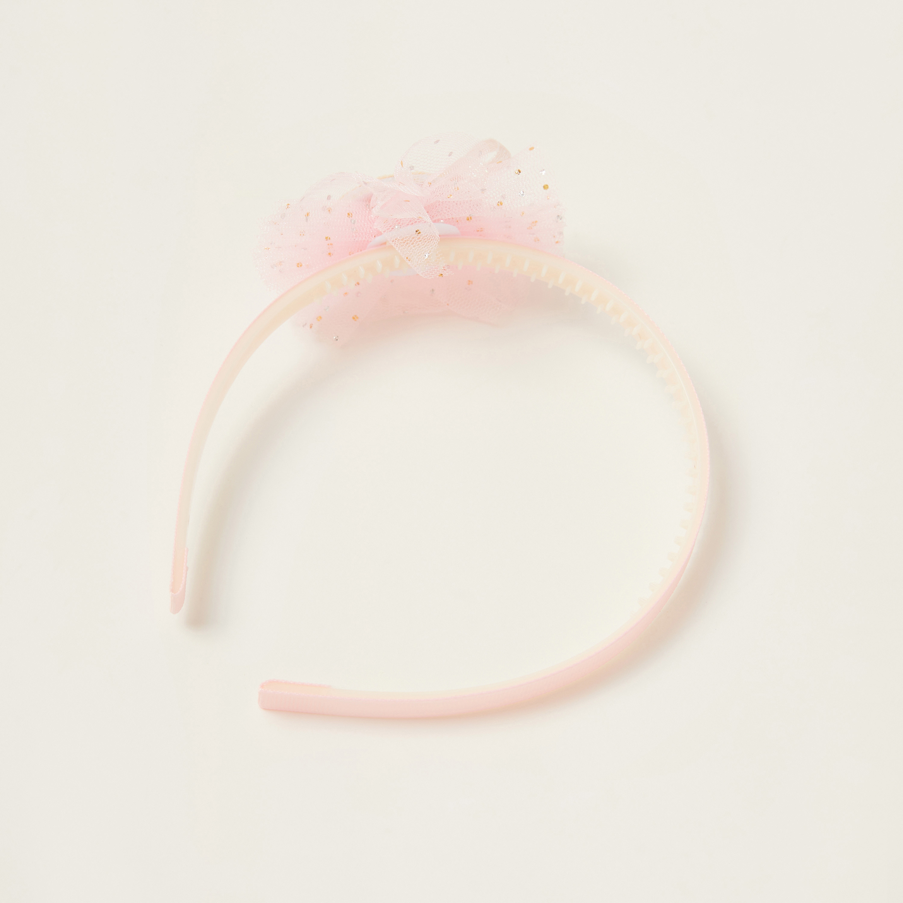 Juniors Solid Hairband with Bow Detail-girls-accessories-hairaccessories-image-1