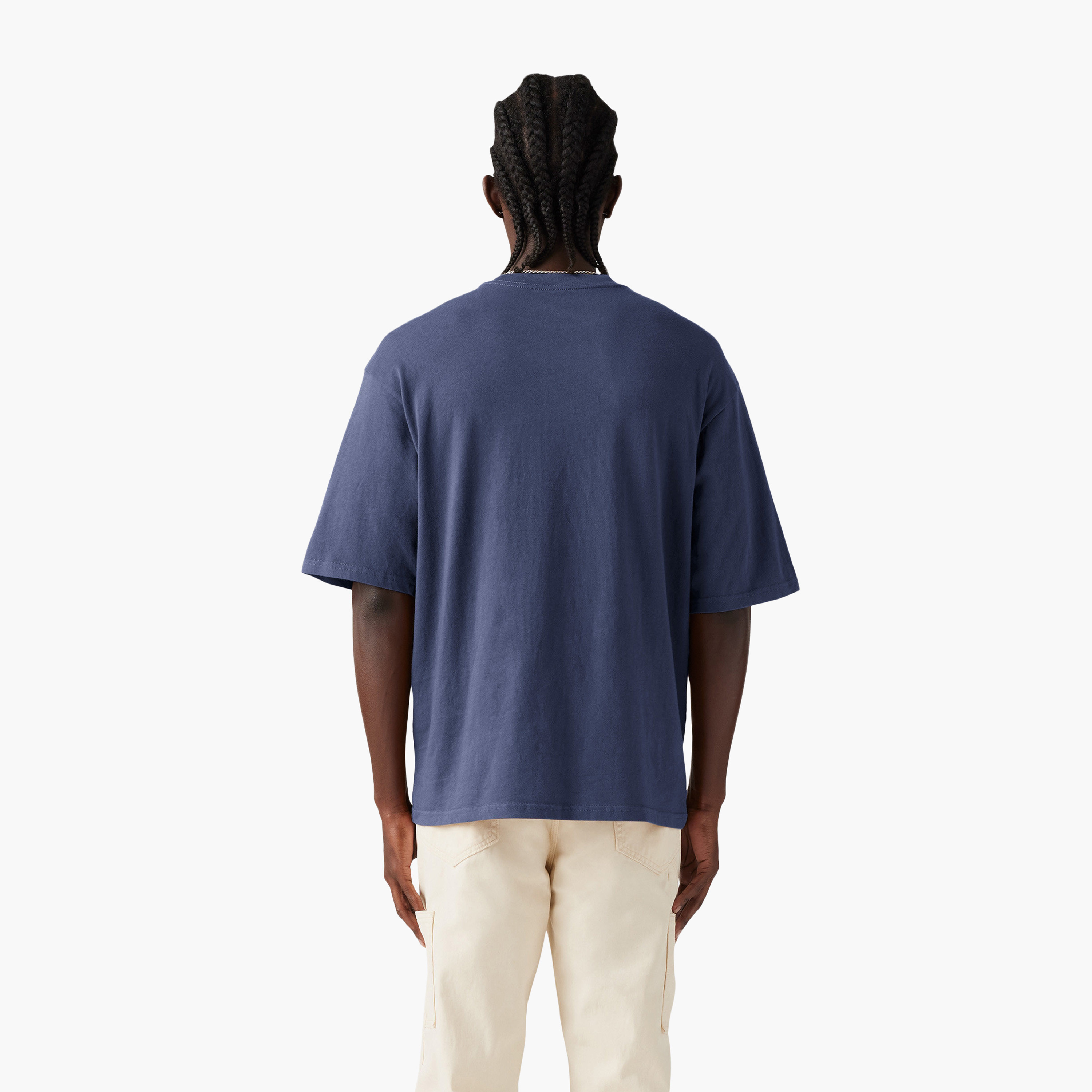 Levi's Plain Crew Neck Short Sleeves Men's T-Shirt-men-clothing-tshirtsandpolos-tshirts-image-3