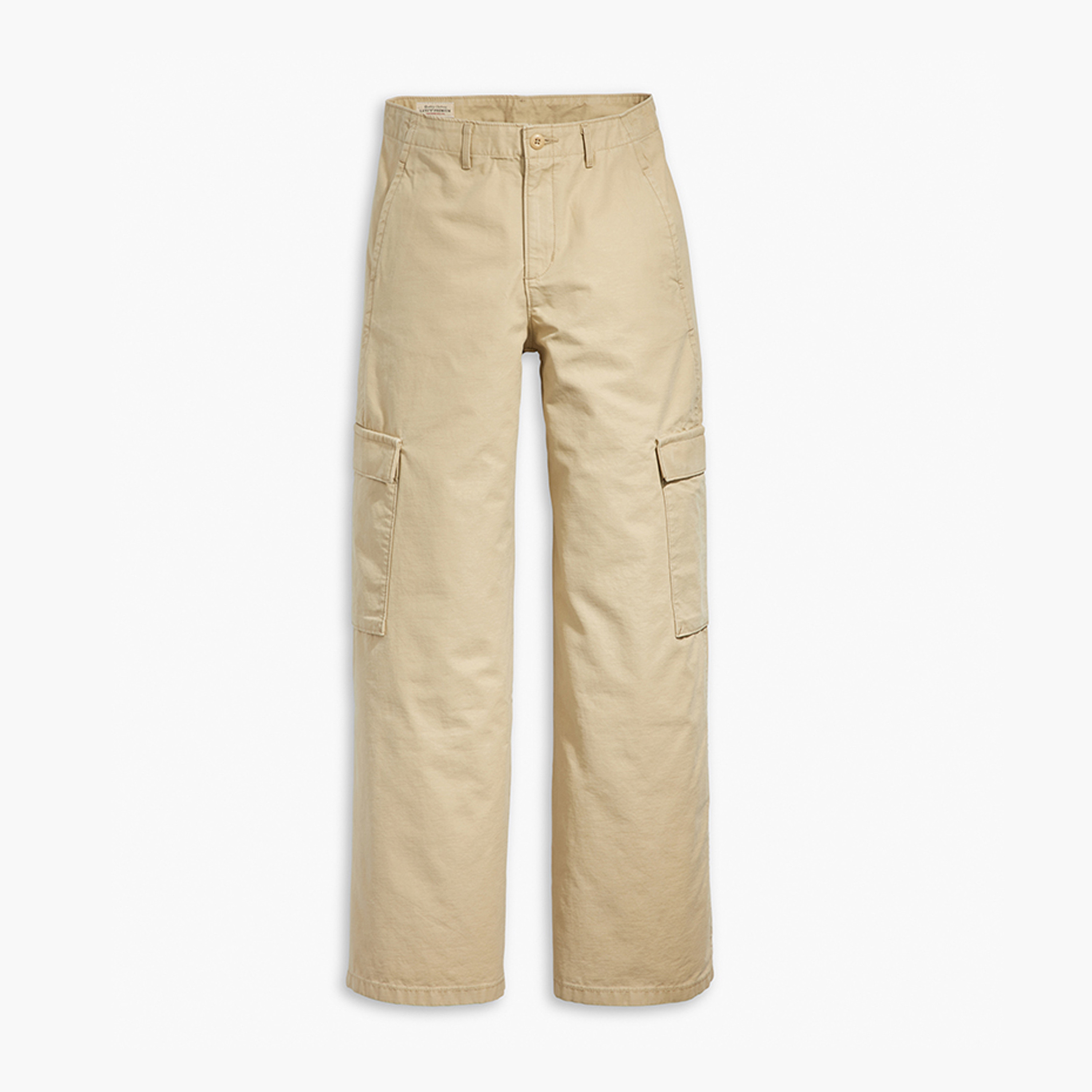 Levi's Women's Straight Fit Mid-Rise Cargo Pants-women-clothing-bottoms-trousers-image-2