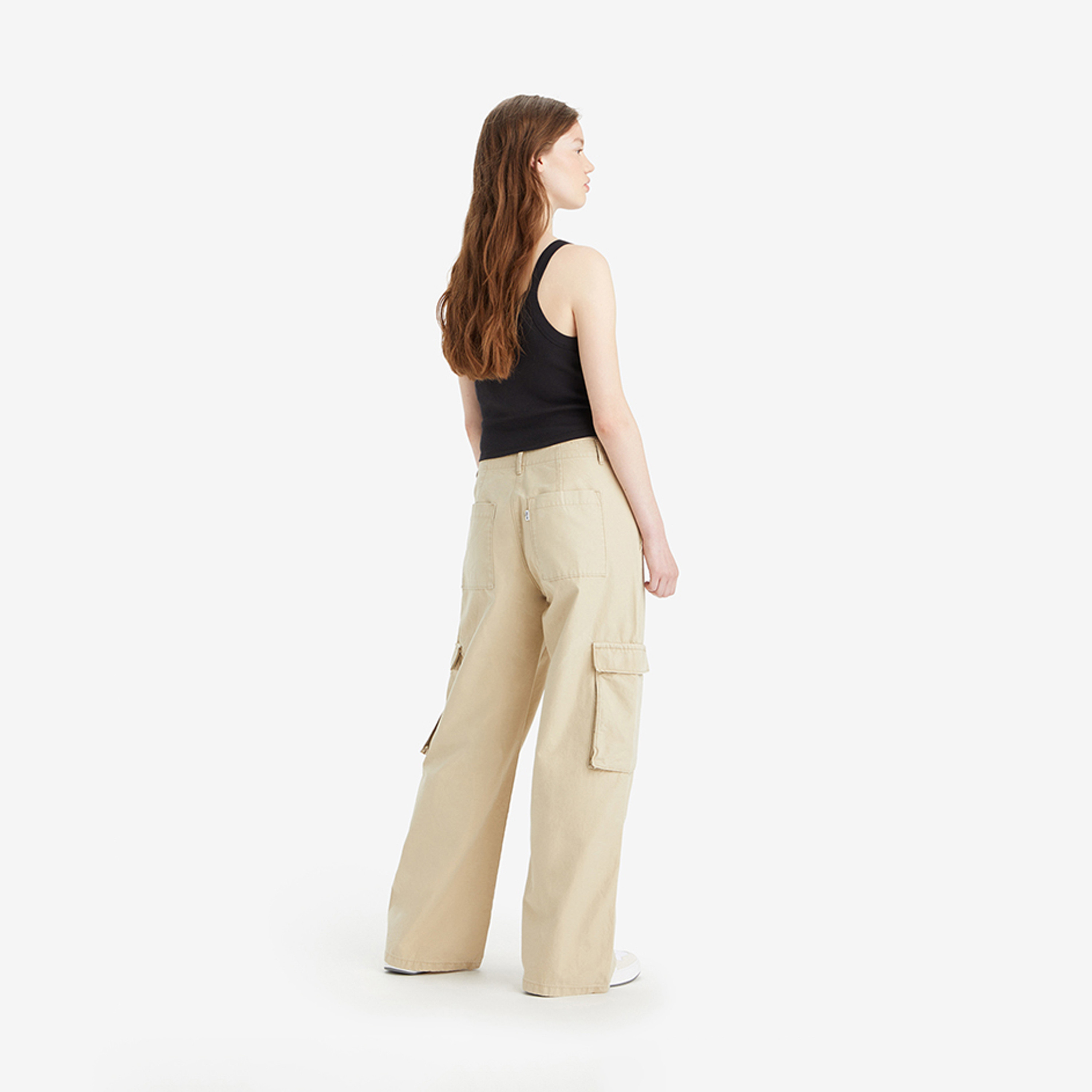 Levi's Women's Straight Fit Mid-Rise Cargo Pants-women-clothing-bottoms-trousers-image-3