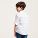 Juniors All-Over Print Shirt with Spread Collar and Long Sleeves-Shirts-thumbnail-3