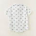 Juniors All-Over Print Shirt with Spread Collar and Short Sleeves-T Shirts-thumbnail-3