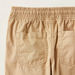 Juniors Solid Shorts with Pockets and Drawstring-Shorts-thumbnail-2