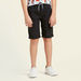 Juniors Solid Shorts with Pockets and Drawstring-Shorts-thumbnail-1