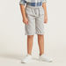 Juniors Solid Shorts with Pockets and Drawstring-Shorts-thumbnail-0