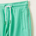 Juniors Solid Shorts with Elasticised Drawstring and Pockets-Shorts-thumbnail-1