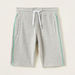 Juniors Solid Shorts with Elasticised Drawstring and Pockets-Shorts-thumbnail-0
