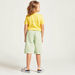 Juniors Solid Shorts with Pocket Detail and Drawstring Closure-Shorts-thumbnail-3