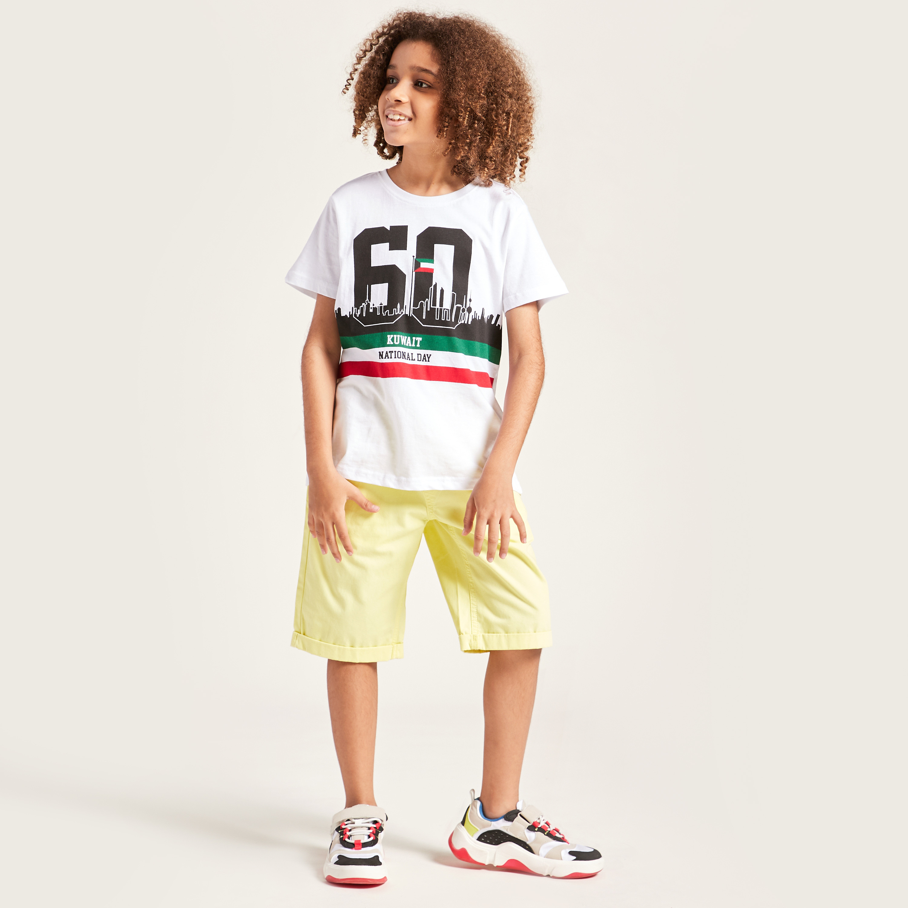Juniors Solid Shorts with Pocket Detail and Drawstring Closure-boys-clothing-bottoms-shorts-image-1