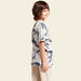 Juniors All Over Print T-shirt with Round Neck and Short Sleeves-T Shirts-thumbnail-3