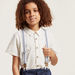 Juniors Solid Shorts with Suspenders and Pockets-Shorts-thumbnail-3