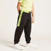 Juniors Textured Joggers with Zipped Pockets-Shorts-thumbnail-2