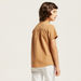 Solid Shirt with Short Sleeves and Patch Pocket-Shirts-thumbnail-3