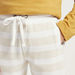 Eligo Striped Knit Shorts with Pockets and Drawstring Closure-Shorts-thumbnail-2
