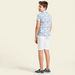 Eligo All-Over Print Shirt with Solid Shorts Set-Clothes Sets-thumbnail-4