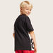 Bossini Colourblock T-shirt with Round Neck and Short Sleeves-T Shirts-thumbnail-3