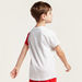 Bossini Pocket Detail T-shirt with Short Sleeves and Round Neck-T Shirts-thumbnail-3