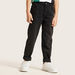 Bossini Solid Denim Pants with 5-Pockets-Jeans-thumbnail-1