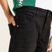 Bossini Solid Denim Pants with 5-Pockets-Jeans-thumbnail-2
