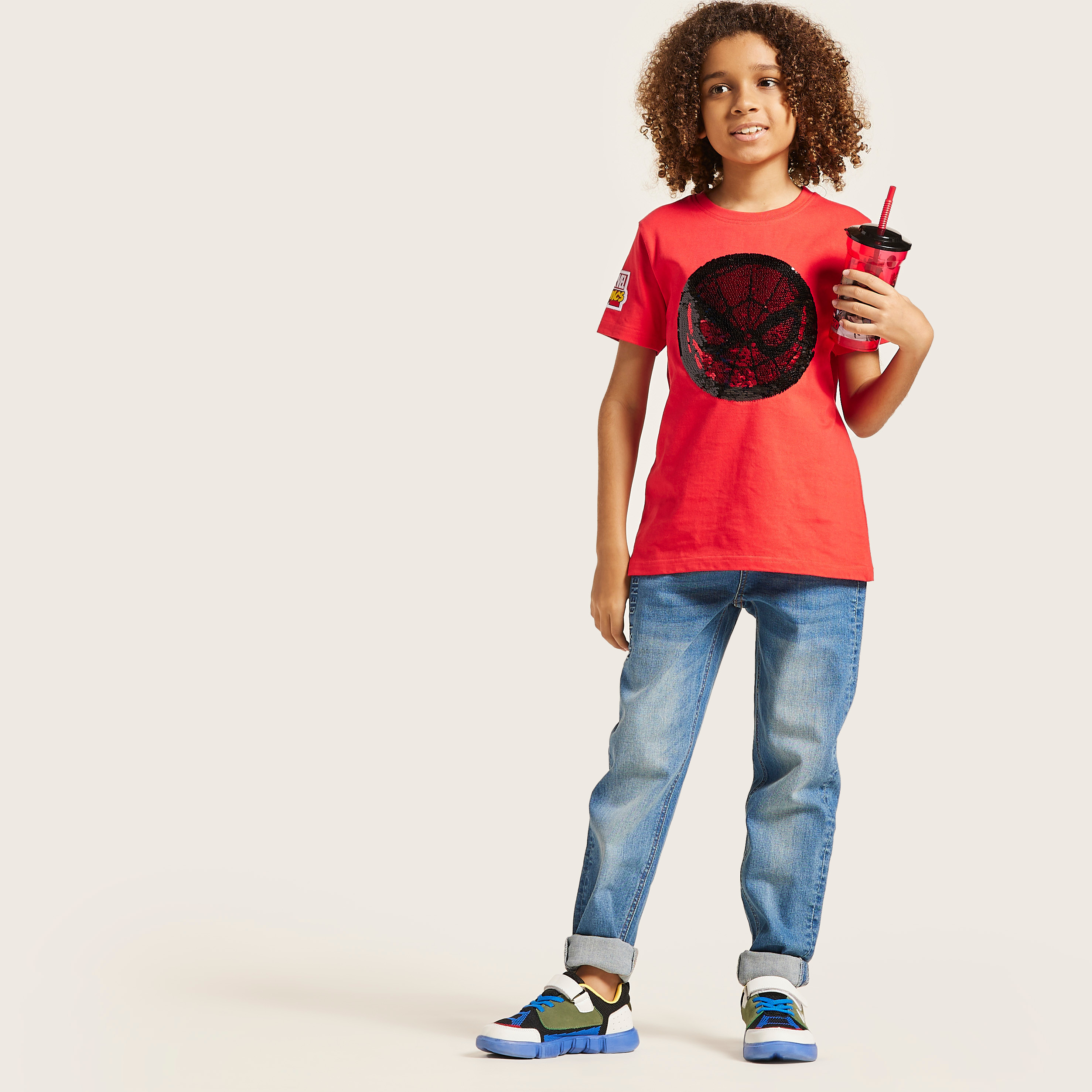Bossini Full Length Jeans with 5-Pockets and Whiskers-boys-clothing-bottoms-jeans-image-5