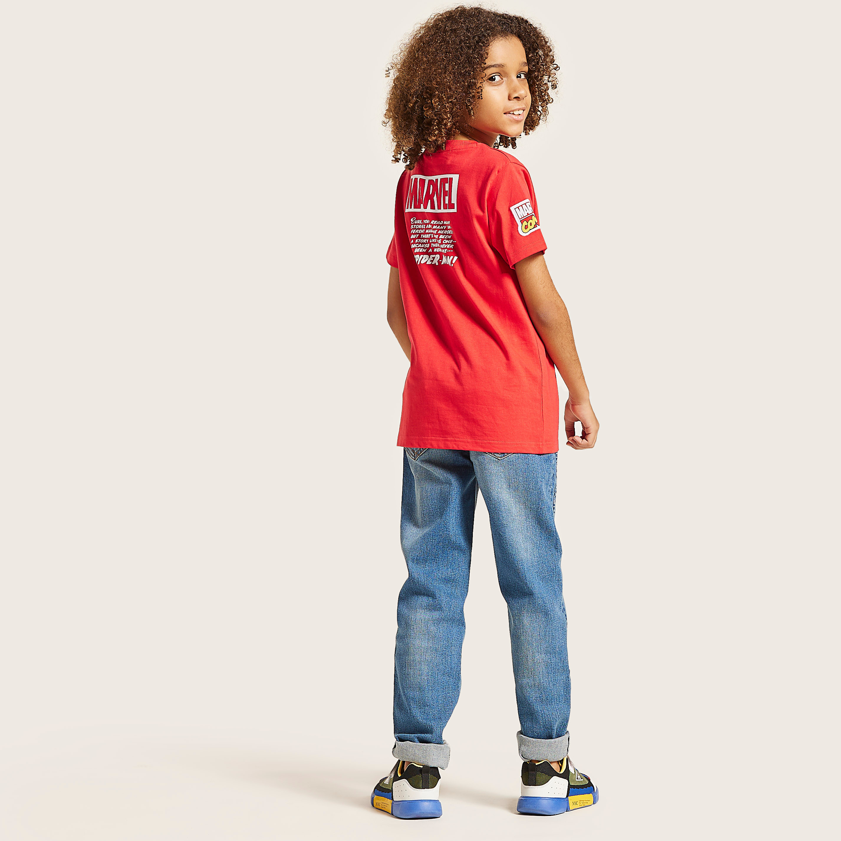Bossini Full Length Jeans with 5-Pockets and Whiskers-boys-clothing-bottoms-jeans-image-8