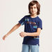 Lee Cooper T-shirt with Round Neck and Short Sleeves-T Shirts-thumbnail-2