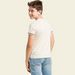 Lee Cooper Foil Print T-shirt with Crew Neck and Short Sleeves-T Shirts-thumbnail-3