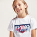 Lee Cooper Graphic Print Round Neck T-shirt with Short Sleeves-T Shirts-thumbnail-2