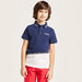 Lee Cooper Polo Neck T-shirt with Short Sleeves-T Shirts-thumbnail-1