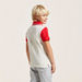 Lee Cooper Polo Neck T-shirt with Short Sleeves-T Shirts-thumbnail-2