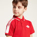 Lee Cooper Embroidered Polo T-shirt with Short Sleeves-T Shirts-thumbnail-1