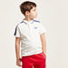 Lee Cooper Embroidered Polo T-shirt with Short Sleeves-T Shirts-thumbnail-1