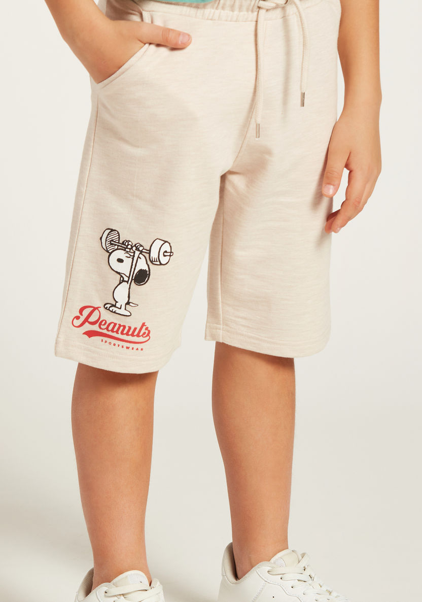 CPLG Peanuts Themed Knitted Shorts-Shorts-image-2