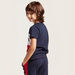 Nike Printed Round Neck T-shirt and Shorts Set-Clothes Sets-thumbnail-2