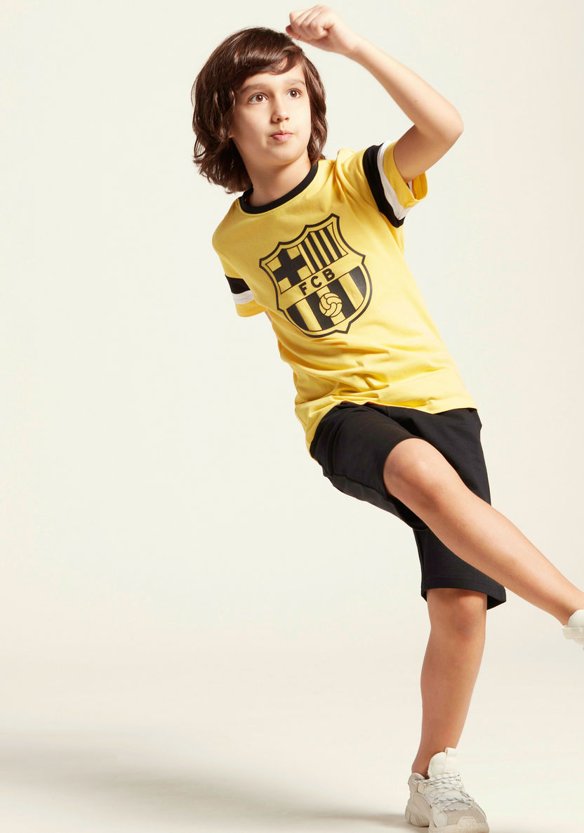 Nike Graphic Print Round Neck T-shirt-Tops-image-2