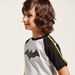 Batman Graphic Print T-shirt with Round Neck and Raglan Sleeves-T Shirts-thumbnail-2