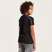 Iconic Embroidered Detail T-shirt with Round Neck and Short Sleeves-T Shirts-thumbnail-3