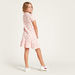 Juniors Strawberry Print Polo Dress with Short Sleeves-Dresses%2C Gowns and Frocks-thumbnail-3